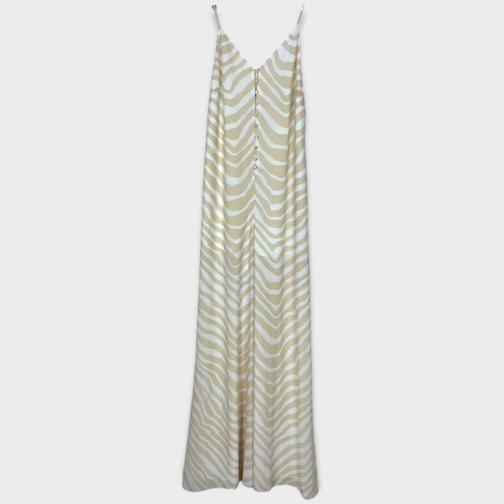 Shona Joy Wide Leg Jumpsuit V Neck 4 Preppy Academia Coastal Minimalist Neutral